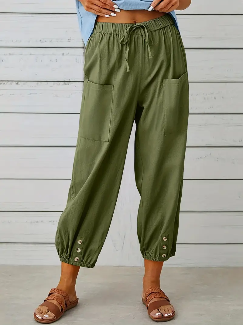 Élise | Pantalon pour Femme | Harem, Décontracté & Fluide