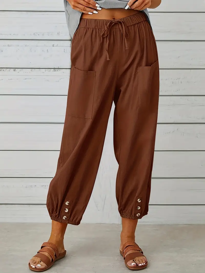 Élise | Pantalon pour Femme | Harem, Décontracté & Fluide