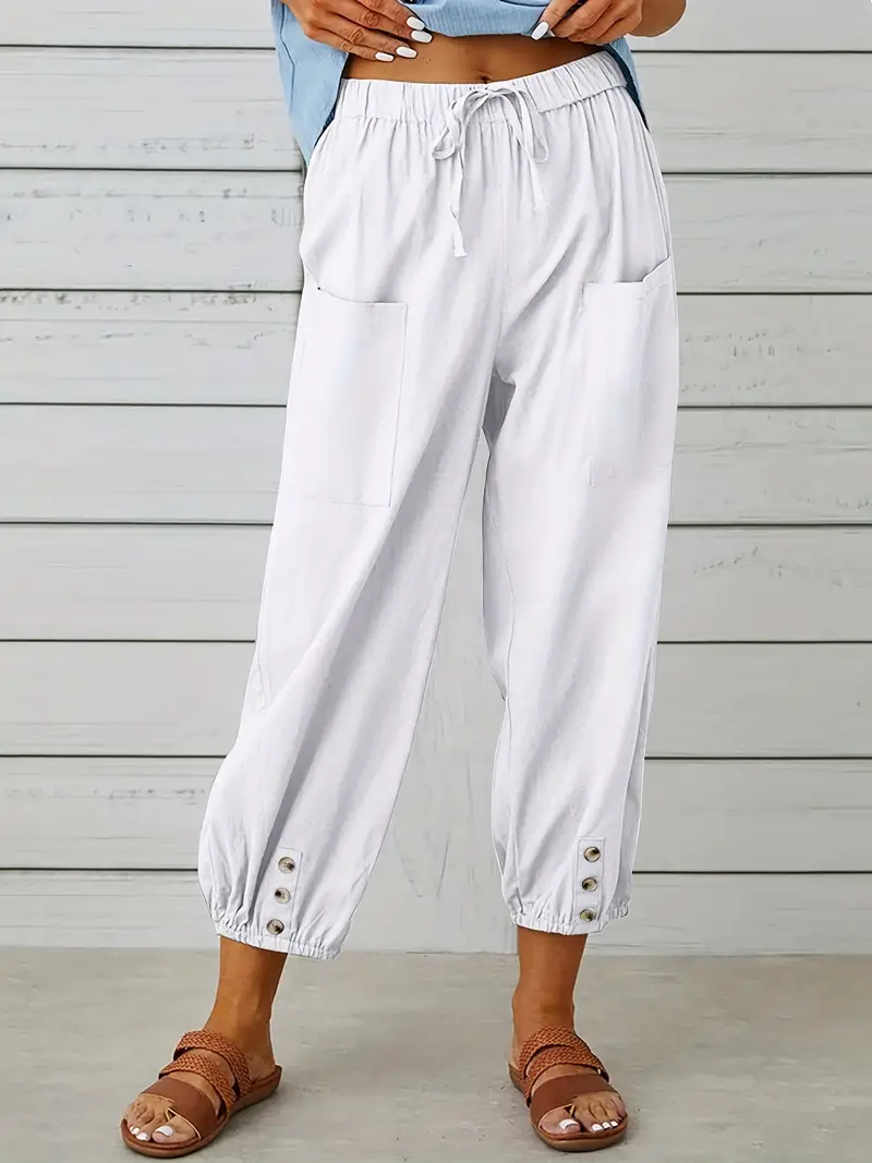 Élise | Pantalon pour Femme | Harem, Décontracté & Fluide