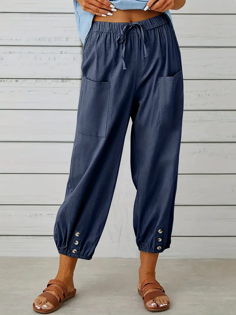 Élise | Pantalon pour Femme | Harem, Décontracté & Fluide