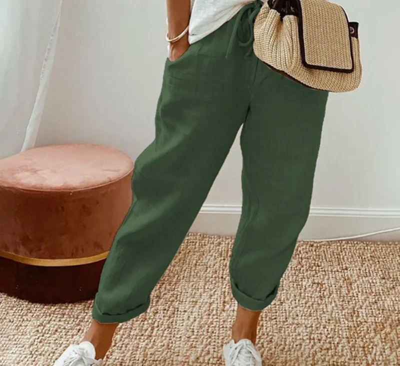 Agnès | Pantalon pour Femme | Ample, Respirant & Décontracté