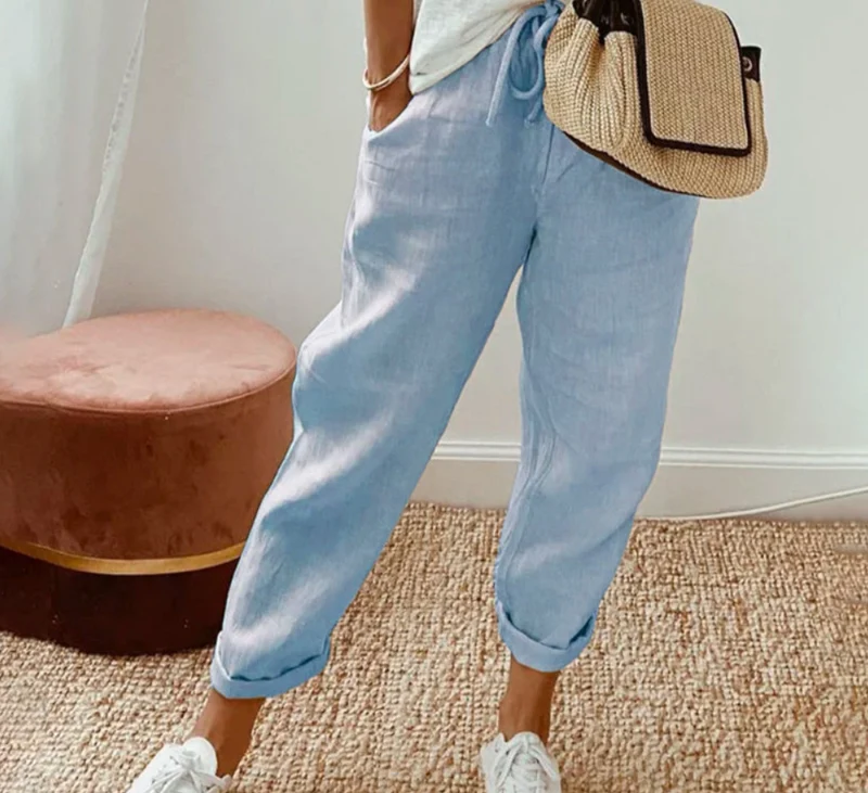 Agnès | Pantalon pour Femme | Ample, Respirant & Décontracté