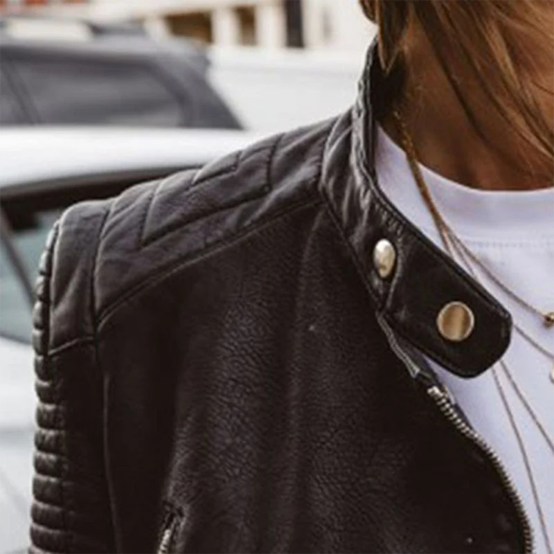 Avalon | Veste en cuir élégante pour femmes