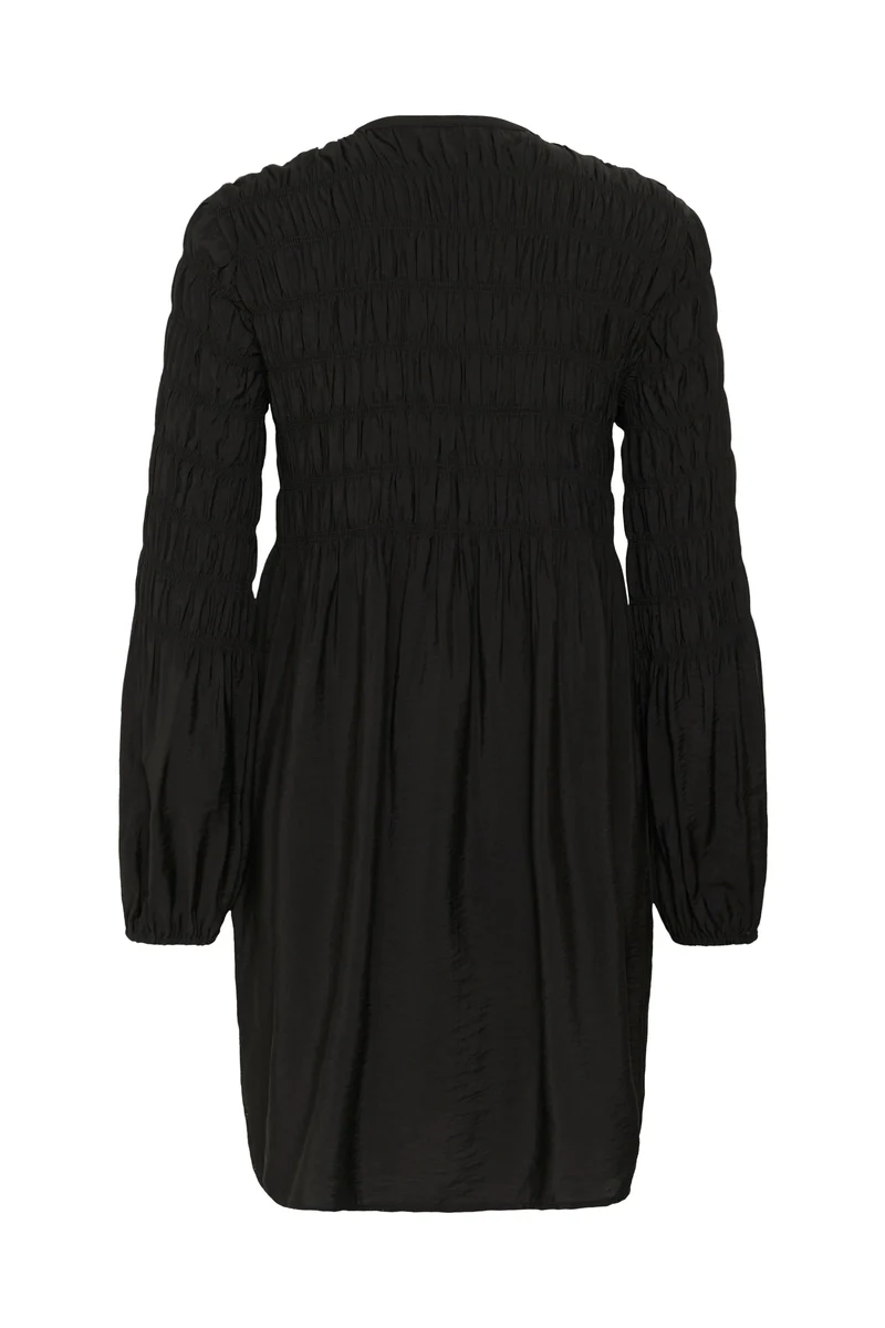 Robe courte fluide à manches longues Camia