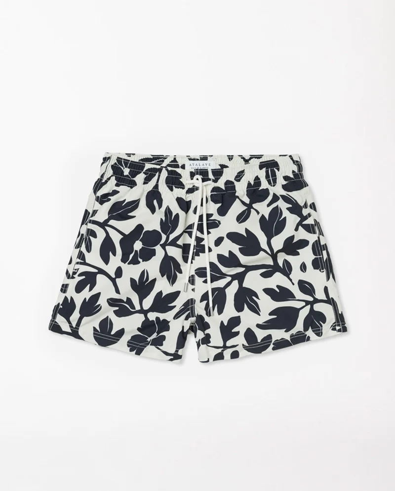 Short de bain recyclé imprimé