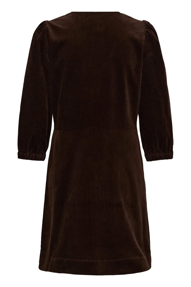 Robe courte en velours côtelé Corinna