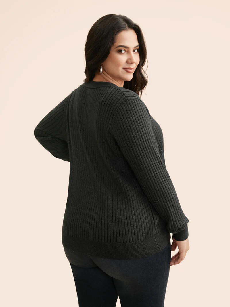 Supersoft V-neck Wool Cardigan