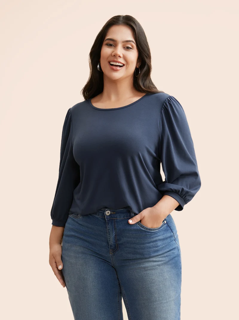 Supersoft Essentials Lantern Sleeves T-shirt