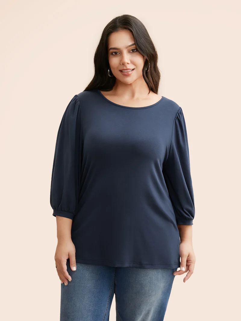 Supersoft Essentials Lantern Sleeves T-shirt