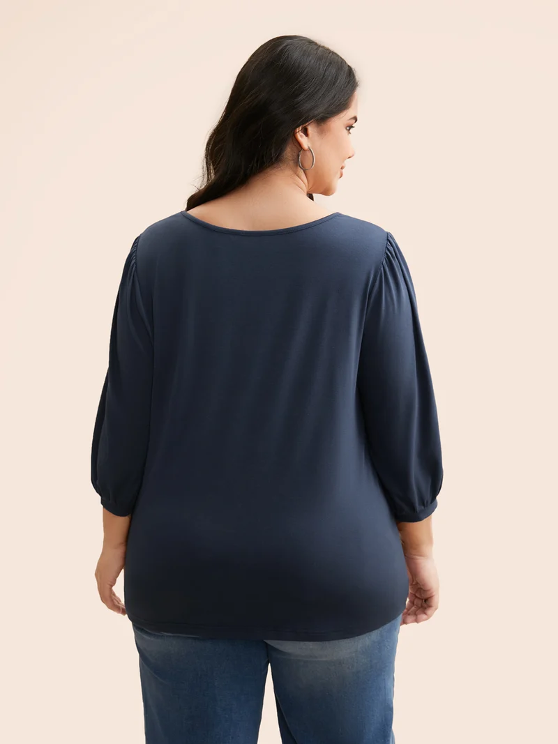 Supersoft Essentials Lantern Sleeves T-shirt