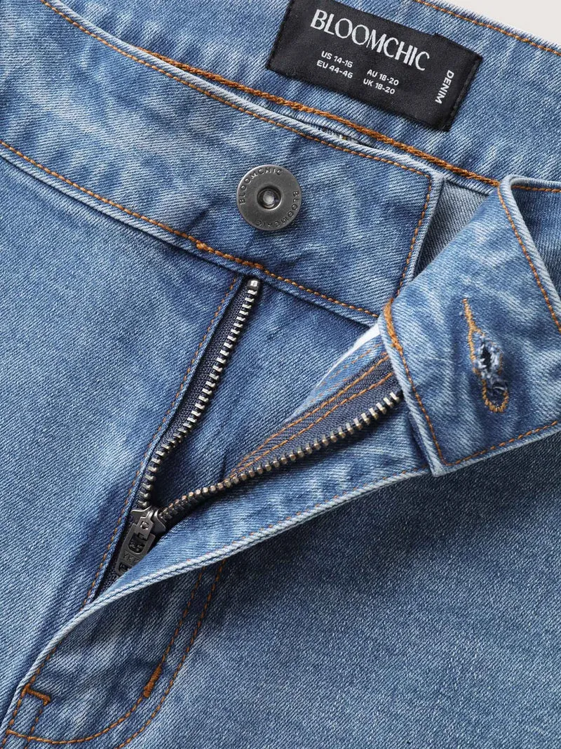 Butt-Lift Bootcut Mid Rise Jeans