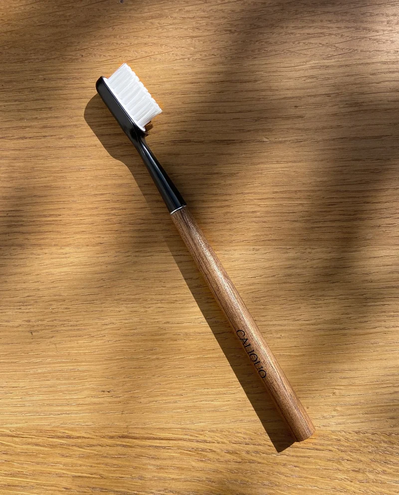 Brosse à dents rechargeable en bois