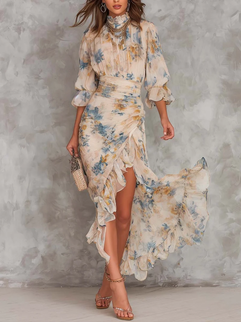 Cora | Floral Maxi Dress