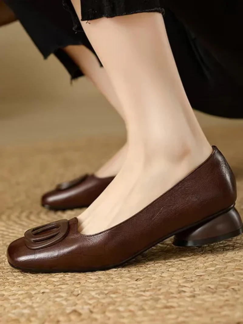 Vanessa | Genuine Leather Flats