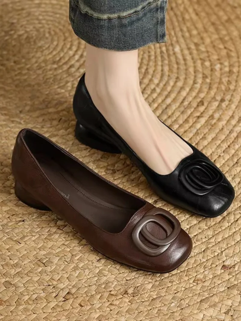 Vanessa | Genuine Leather Flats
