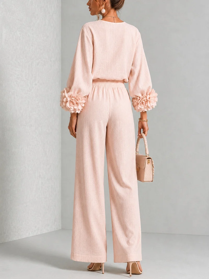Savannah | Floral Cuff Two-Piece Set