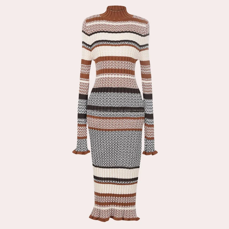 ARIA - Robe Pull Tricotée Élégante pour Femmes