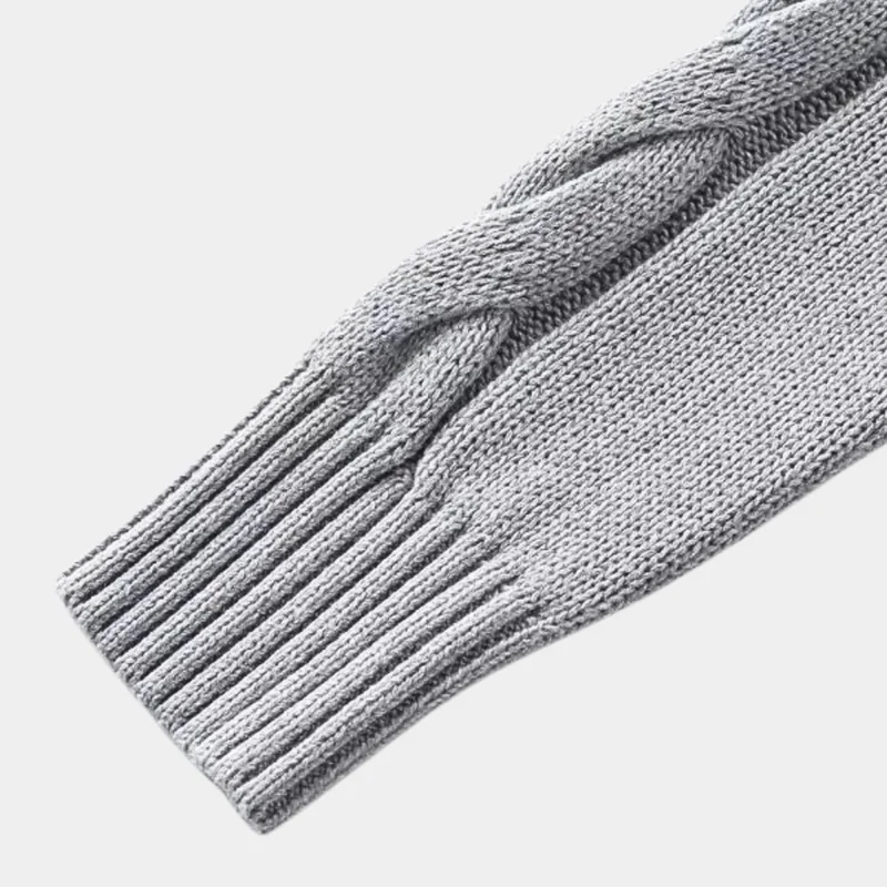 DONNA - Pull Crop Col Roulé Elégant pour Femmes