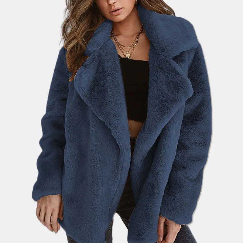 ASHLEY - Manteau d'Hiver Elégant en Peluche pour Femmes