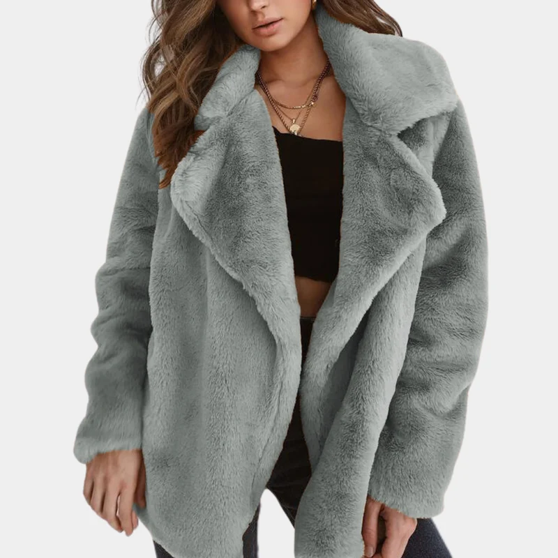 ASHLEY - Manteau d'Hiver Elégant en Peluche pour Femmes