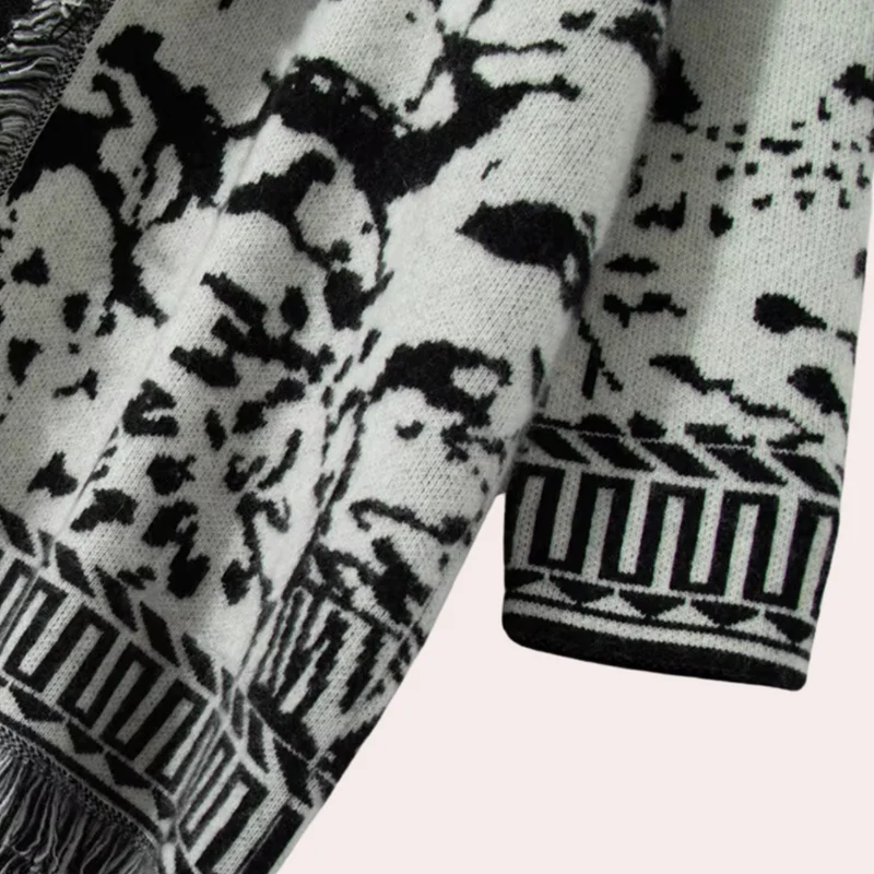 LACINDA - Cardigan Tricoté Luxe pour Femmes