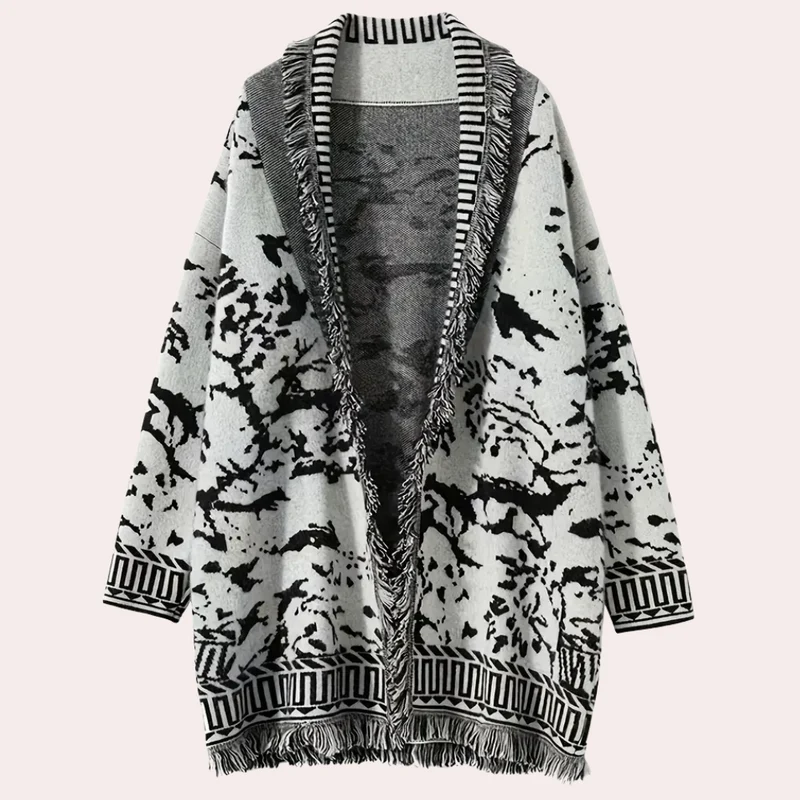 LACINDA - Cardigan Tricoté Luxe pour Femmes