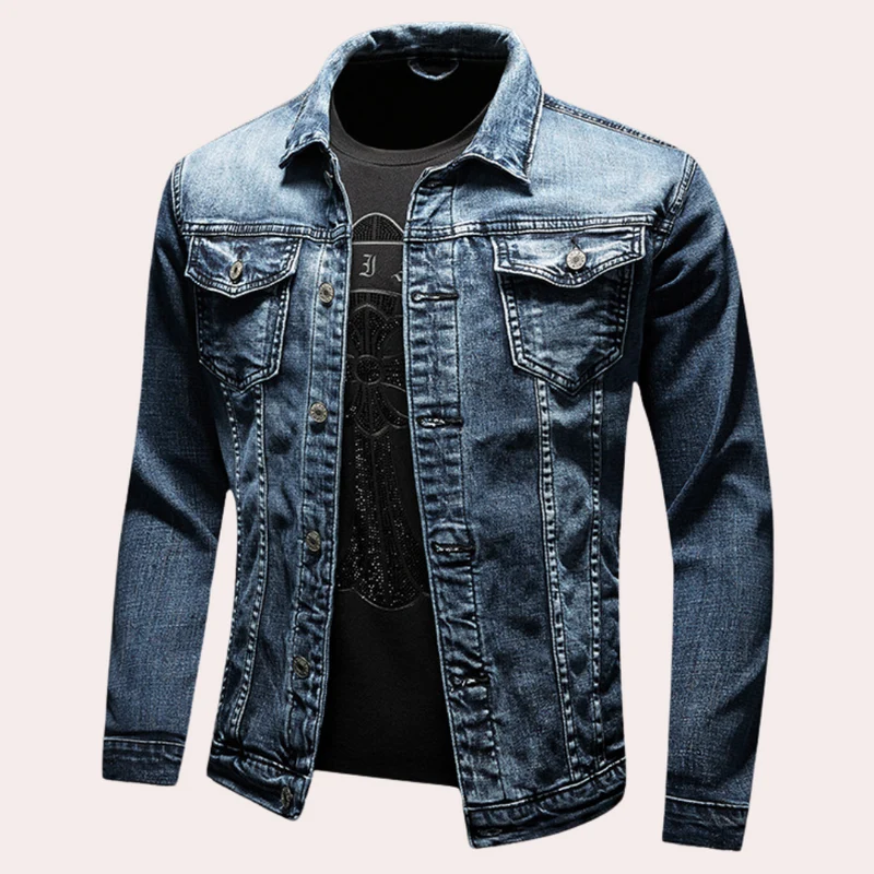 ROBIN - Veste en Denim Tendance pour Hommes