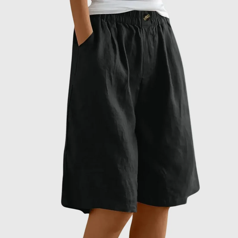 DELACROIX | Shorts Amples Taille Élastique Ella