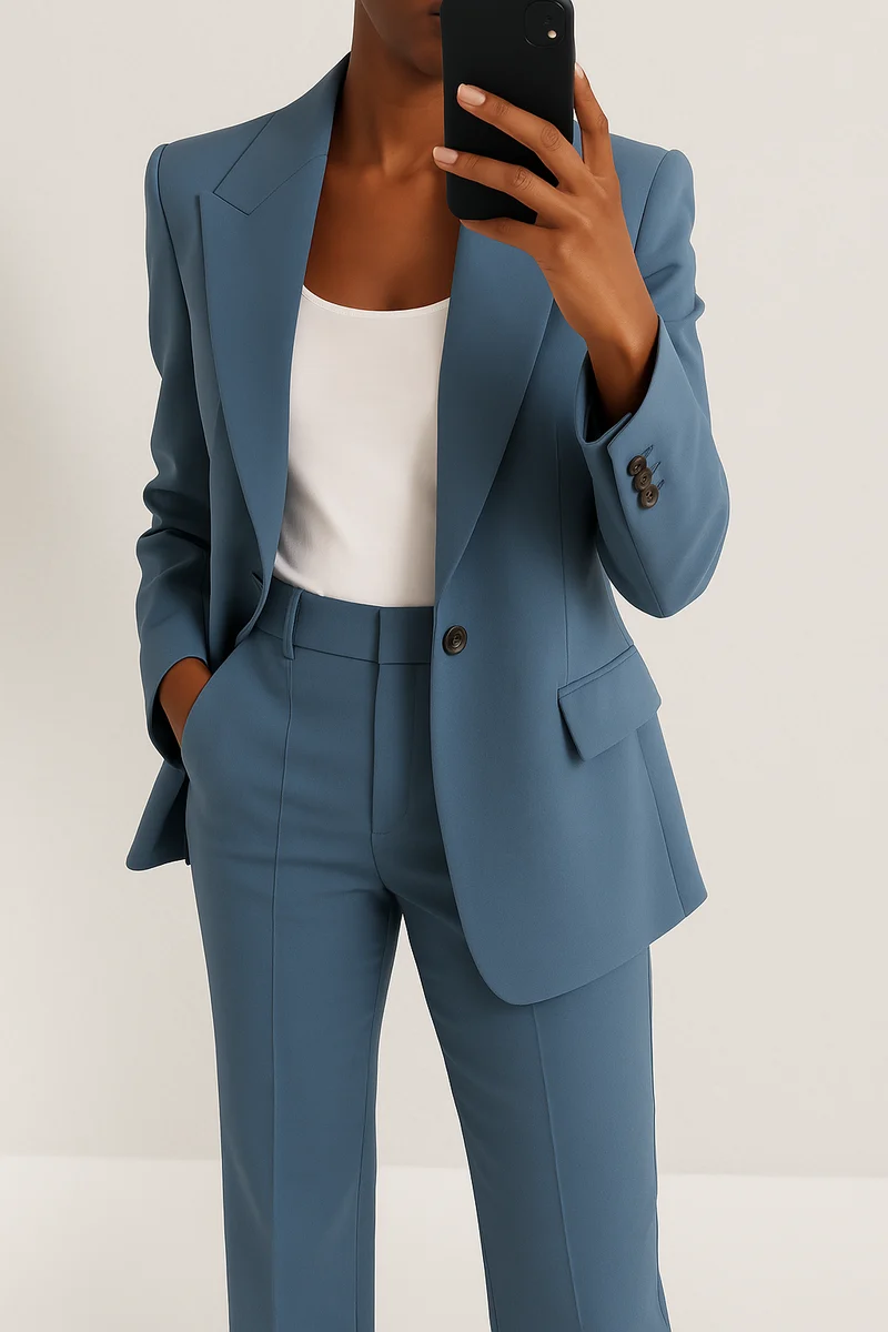 Jacqueline | Ensemble Tailleur Élégant Deux Pièces