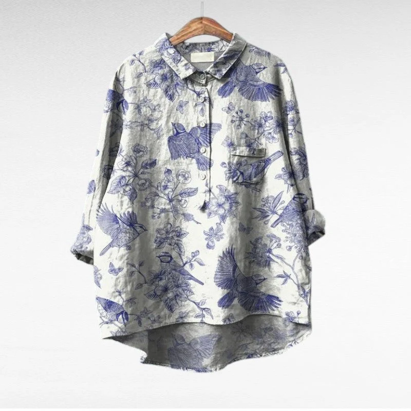 Claire | Blouse d'été élégante Linne