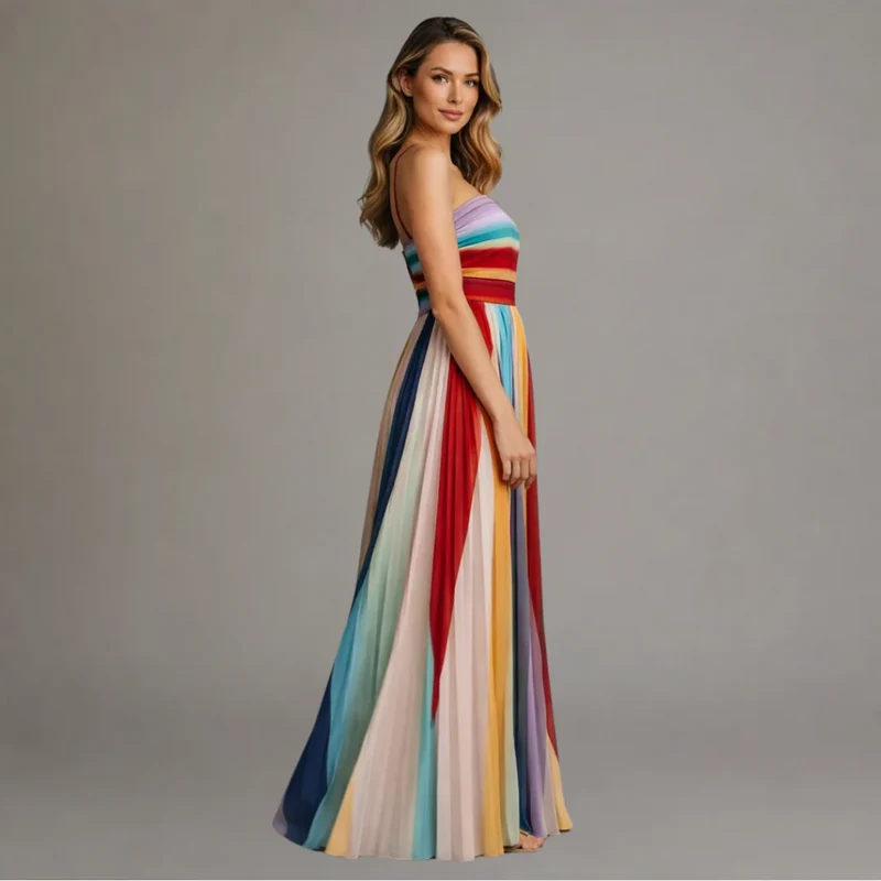 Julie - Robe longue décontractée