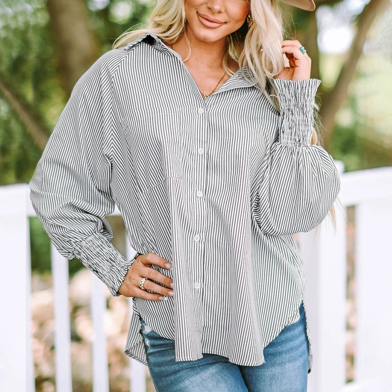 Maude - Chemise de Tous les Jours à Coupe Décontractée