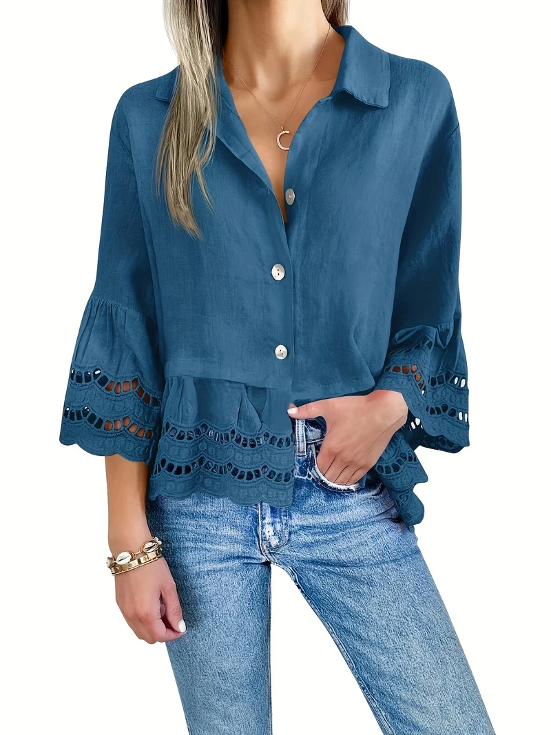 Emily - Blouse Aérée Chic