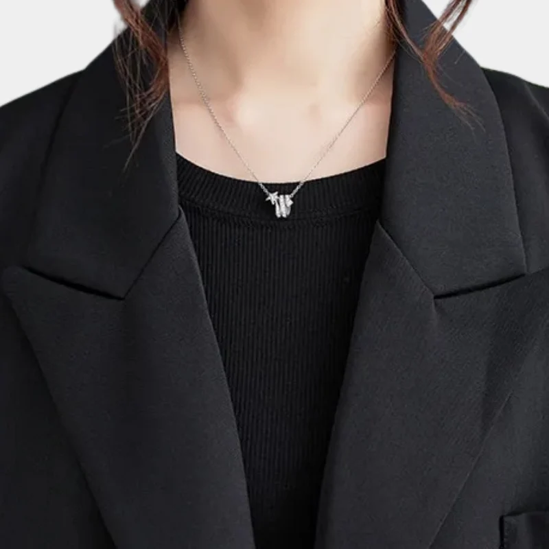 LINZEI - Manteau Long Élégant pour Femmes