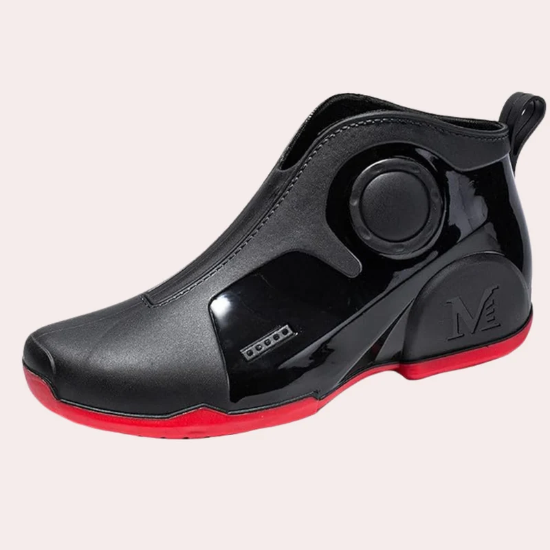 RODERICK - Bottes de Pluie Antidérapantes pour Motards