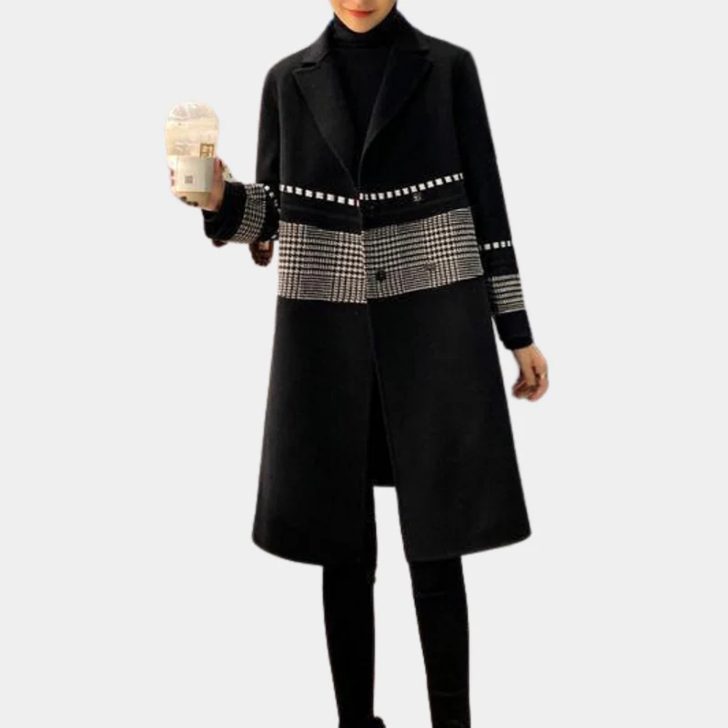 DEMIRA - Manteau Sophistiqué de Longueur pour Femmes