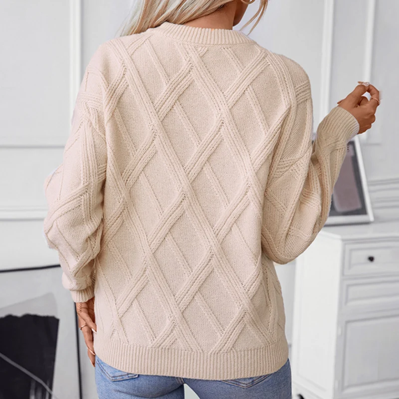 AYLEN - Pull Tricoté Moderne pour Femmes