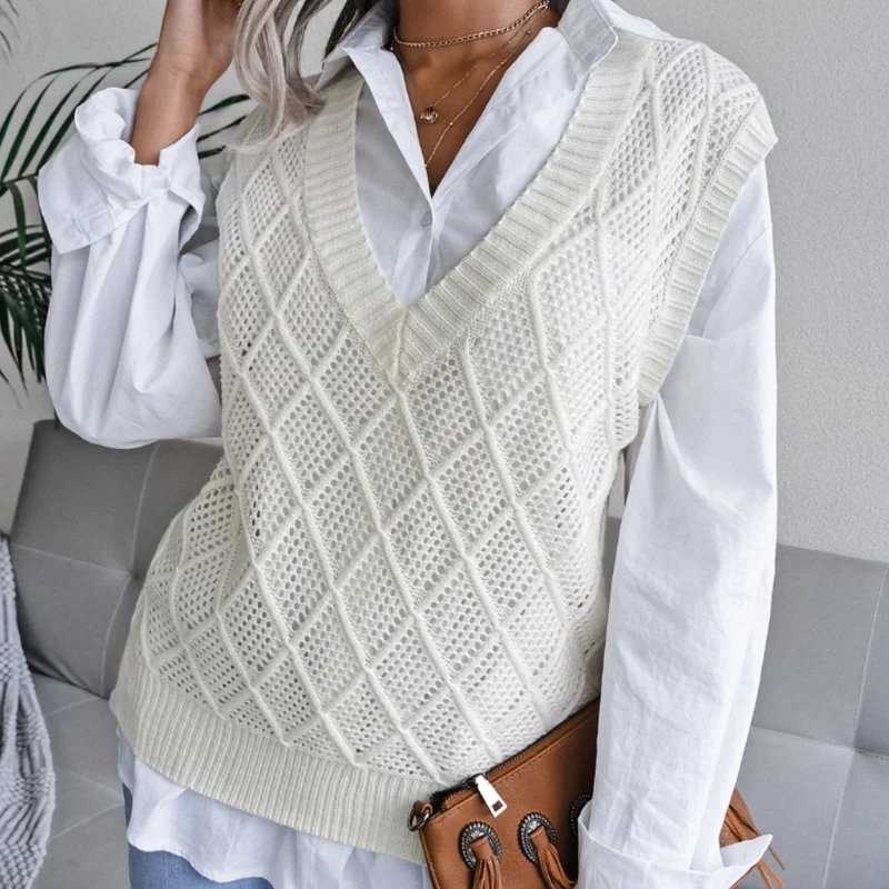 AZRA - Gilet Tricoté Élégant pour Femmes