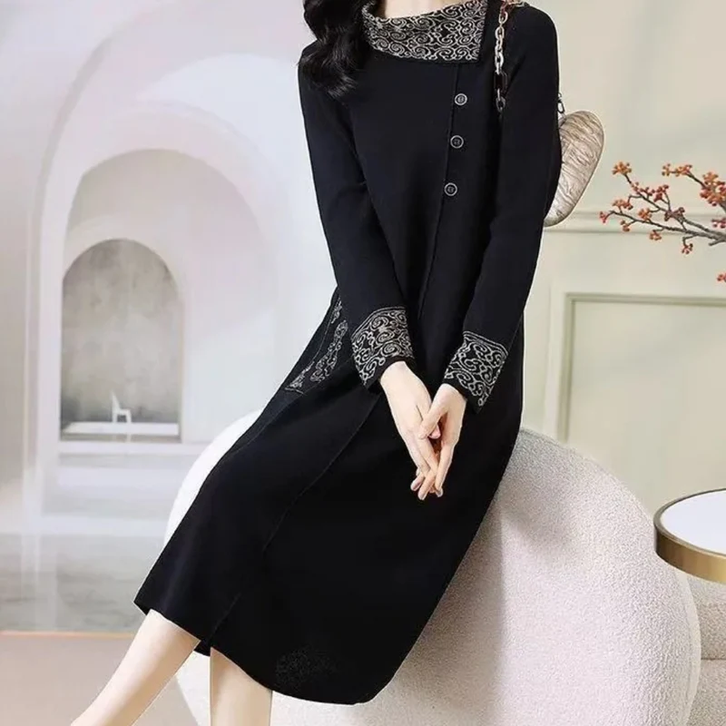 JUNIA - Luxueuse robe épaisse pour femmes