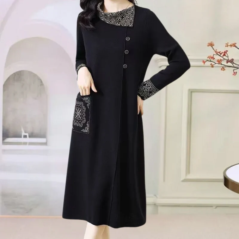 JUNIA - Luxueuse robe épaisse pour femmes