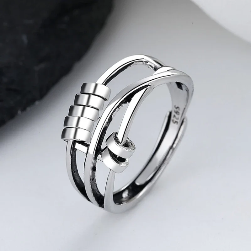 Bague en Argent Ajustable