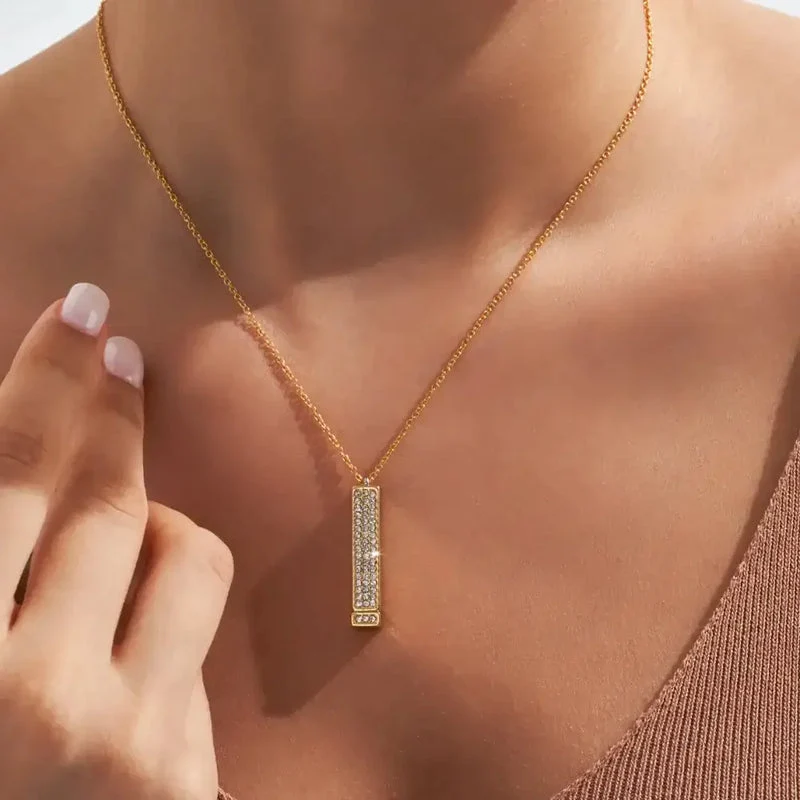 Collier élégant en zircone pour femmes