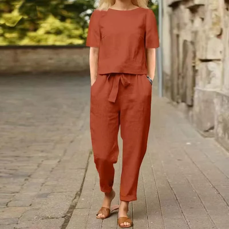 Ensemble Femme Décontracté Pantalon Ajusté
