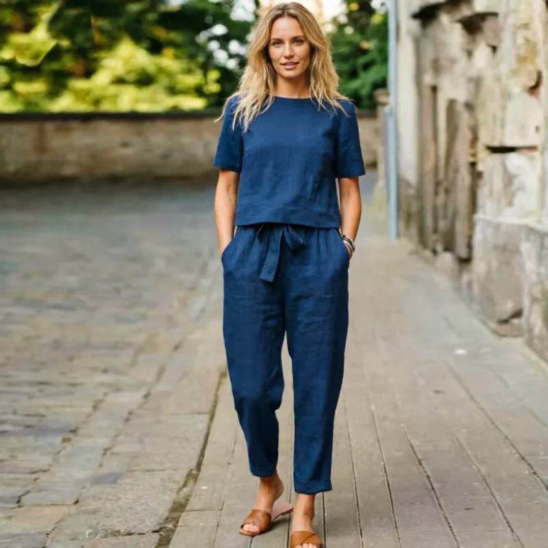 Ensemble Femme Décontracté Pantalon Ajusté