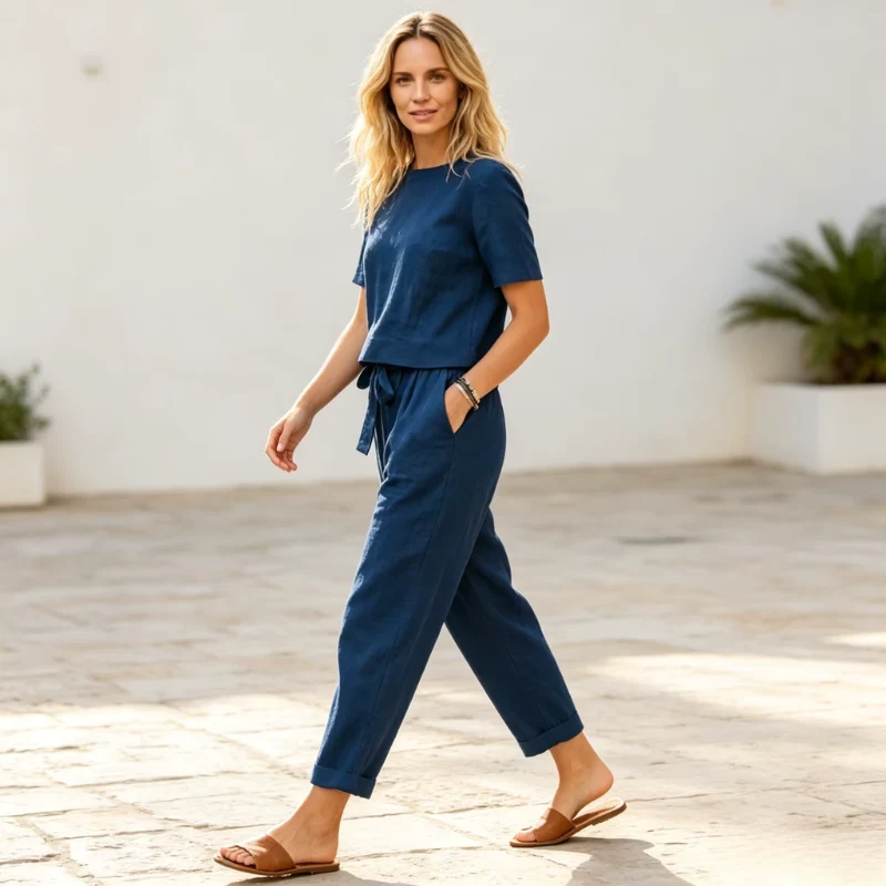 Ensemble Femme Décontracté Pantalon Ajusté