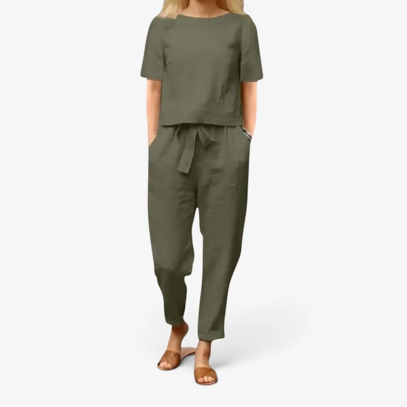 Ensemble Femme Décontracté Pantalon Ajusté