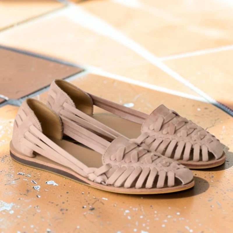 Ballerines Femme Découpées Élégantes