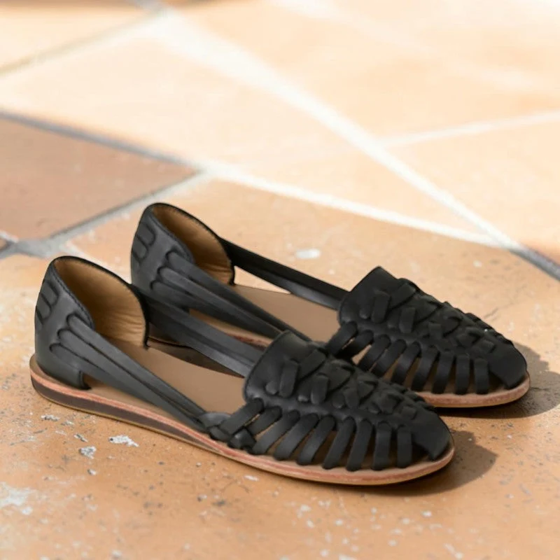 Ballerines Femme Découpées Élégantes