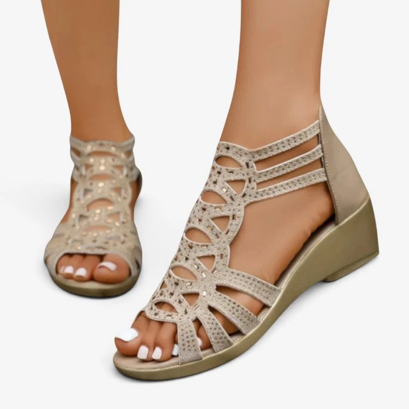 Sandales Femme Confort Bride Cheville Ouverte