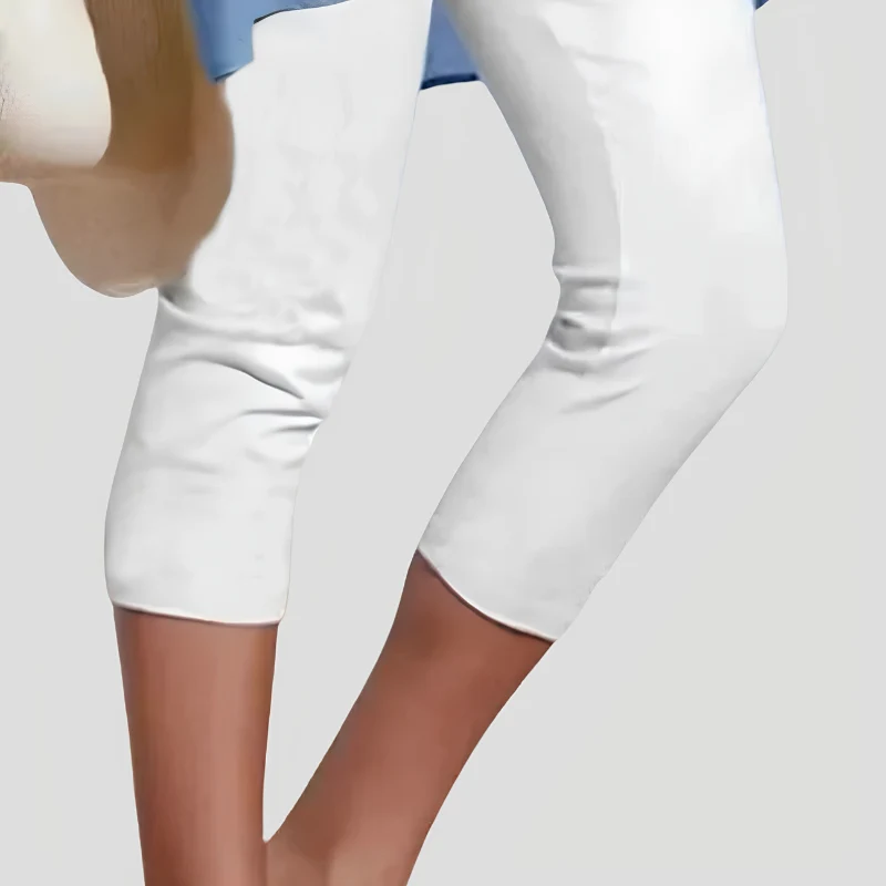 Legging capri femme taille haute
